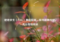 绝地求生（PUBG）舞蹈指南，探寻跳舞按键，秀出独特风采