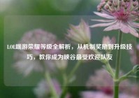 LOL端游荣耀等级全解析，从机制奖励到升级技巧，教你成为峡谷最受欢迎队友