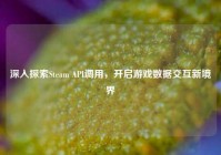 深入探索Steam API调用，开启游戏数据交互新境界
