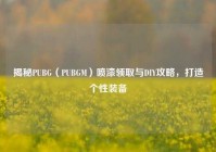 揭秘PUBG（PUBGM）喷漆领取与DIY攻略，打造个性装备