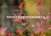 为何讨厌王者荣耀中的关羽及应对之法