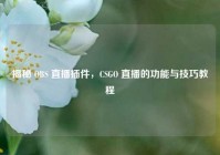 揭秘 OBS 直播插件，CSGO 直播的功能与技巧教程