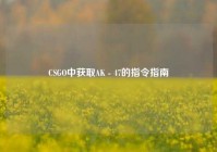 CSGO中获取AK - 47的指令指南