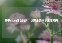 基于STEAM理念的初中物理课题教学课程案例
