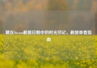 藏在Steam截图日期中的时光印记，截图查看指南