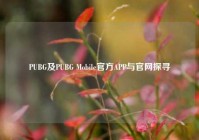 PUBG及PUBG Mobile官方APP与官网探寻