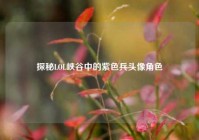 探秘LOL峡谷中的紫色兵头像角色