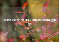 探索逆战游戏安装目录，揭秘其背后的神秘角落