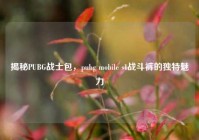 揭秘PUBG战士包，pubg mobile s1战斗裤的独特魅力
