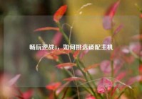 畅玩逆战4，如何挑选适配主机