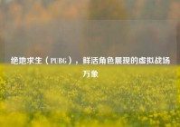 绝地求生（PUBG），鲜活角色展现的虚拟战场万象