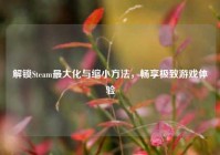解锁Steam最大化与缩小方法，畅享极致游戏体验