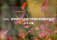 CSGO，透明射线与透明刀带来的竞技新视觉与战术元素