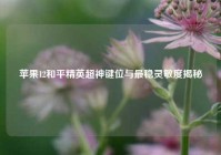 苹果12和平精英超神键位与最稳灵敏度揭秘