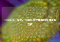 CSGO皮肤，视觉、价值与游戏体验的多维差异剖析