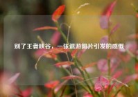 别了王者峡谷，一张退游图片引发的感慨