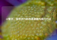 CF擎天，探寻切刀的热血激情与换刀方法