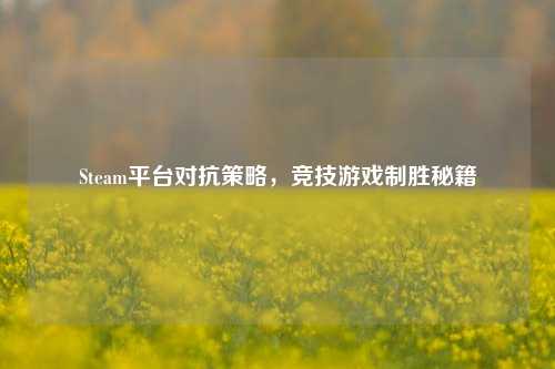Steam平台对抗策略，竞技游戏制胜秘籍