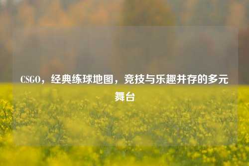 CSGO，经典练球地图，竞技与乐趣并存的多元舞台