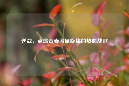 逆战,点燃青春激昂旋律的热血战歌