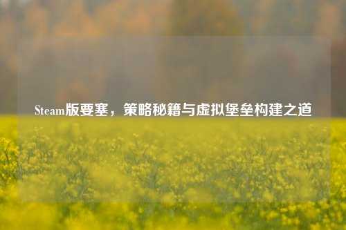 Steam版要塞,策略秘籍与虚拟堡垒构建之道