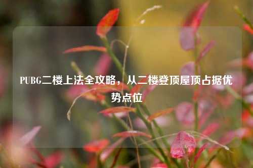 PUBG二楼上法全攻略,从二楼登顶屋顶占据优势点位