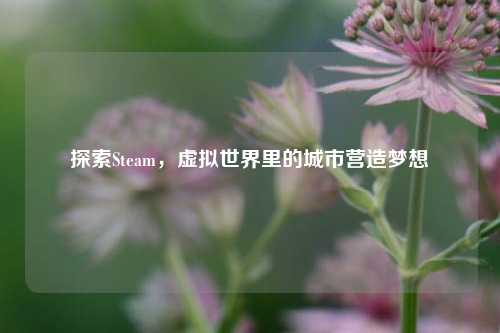 探索Steam，虚拟世界里的城市营造梦想